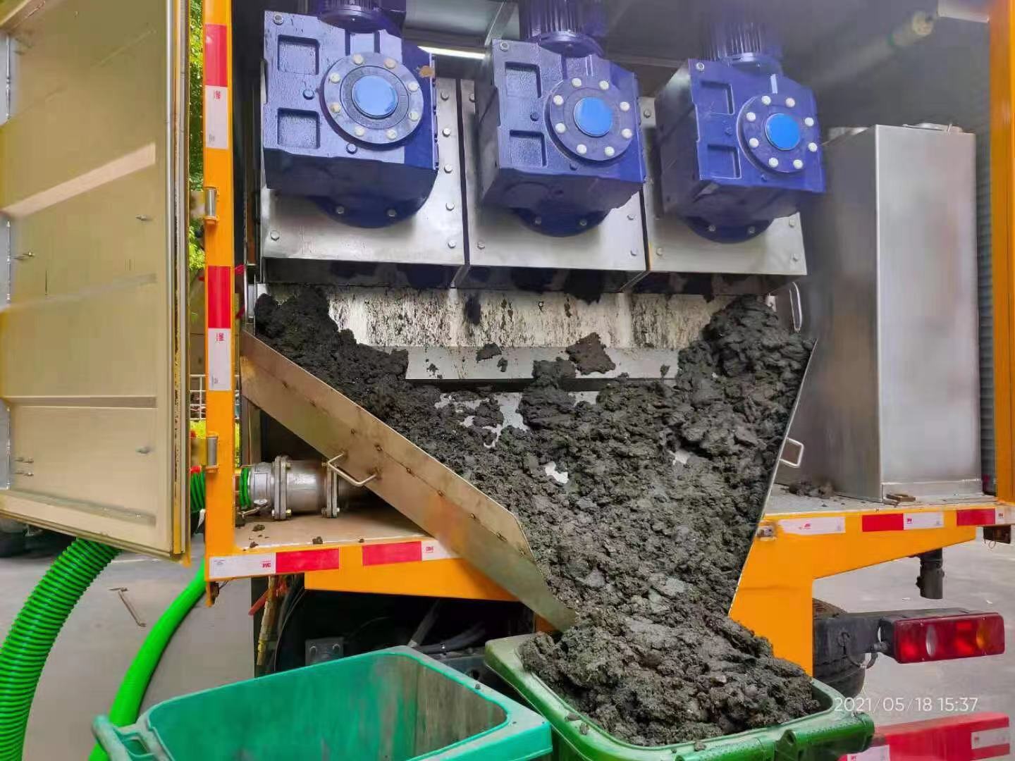 博野化粪池清掏城市维护站-泥浆净化干湿分离处理